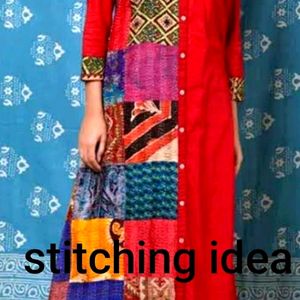 New Baul Kantha Dress Material