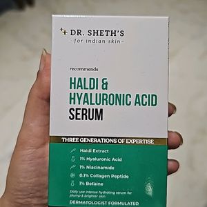 Dr Sheths Haldi And Hyaluronic Acid Serum