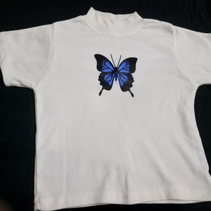 Butterfly Crop Top