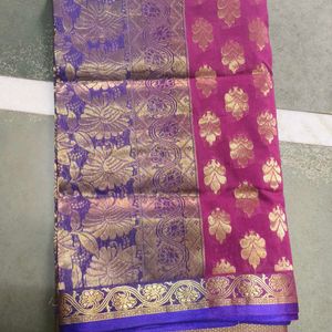 Saree With Blouse (Good Condition)