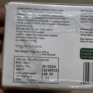 Sealed Kozicare Whitening Soap For Oily Skin