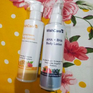 Wishcare Body Lotion Combo