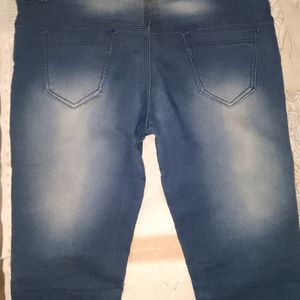 Women Navy Blue Jeans