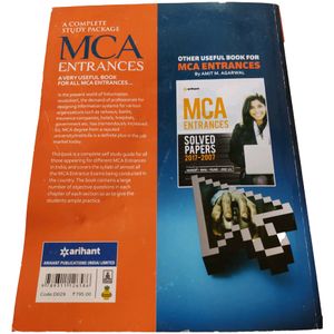 Arihant MCA ENTRANCE EXAM COMPLETE STUDY PACKAGE