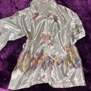 Satin Night Suit Shirt