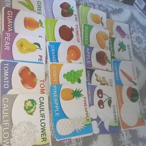 19 Flash Cards /Fruits And Vegetables