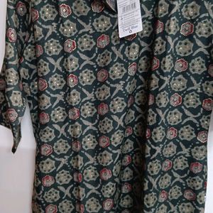 New Rayon Kurta With Cotton Pant