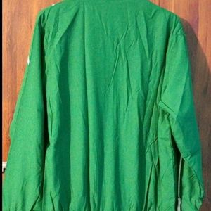 Green Jacket With Pant For Men(Size L)