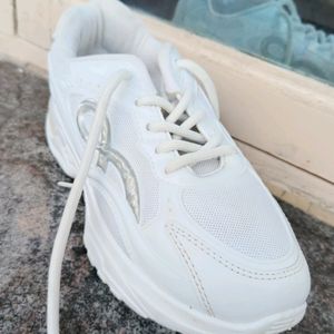 Women White Casual Stylish Sneakers