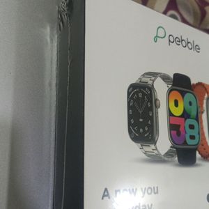 Pebble Trio 1.96 Infinite Display Smart Watch