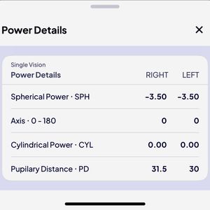 Lenskart Spects -3.5 Power