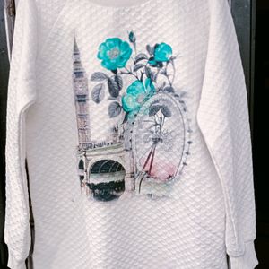 Beutiful Froral Printed Long Top