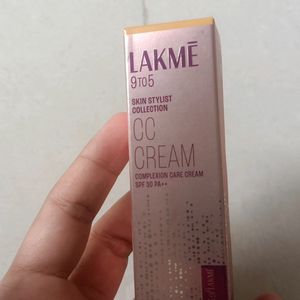 Lakme Combo Sunscreen N CC Cream