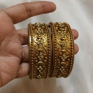 Heavy Gold Plated Bangles