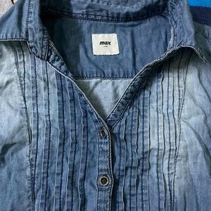 MAX brand denim shirt