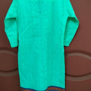 Sea Green Kurta For Women