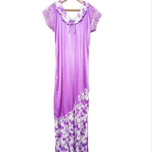 💜 Silk Fancy Nighty 💜