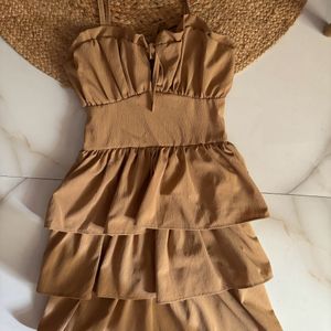 Beige Dress