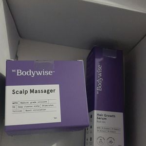 Bebodywise Scalp Massager And Hair Growth Roll On