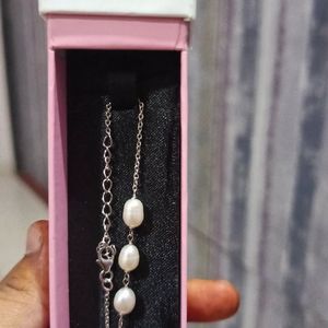 GIVA 925 Silver Pearl Bracelet