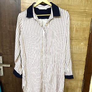 Zara Women’s Striped Shirt Dress💖