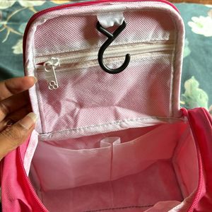 Pink Makeup Pouch