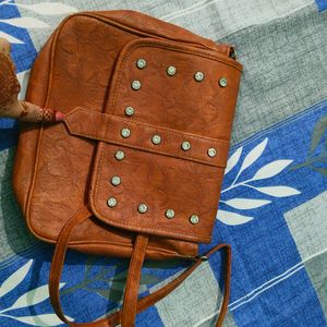 Brown Sling Bag