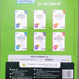 VATSAL ISC XII HANDBOOK PHYSICS