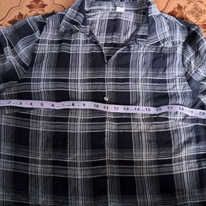 Korean Checked Formal Shirt For Women