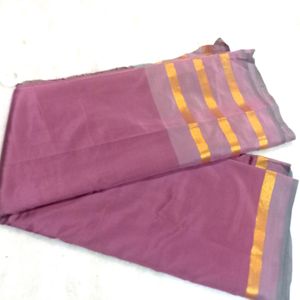 New Saree With Big Border