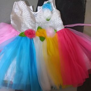 Diwali Offer Alluring Frock For Kids