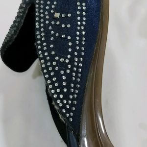 Navy Blue Half Shoes For Sell