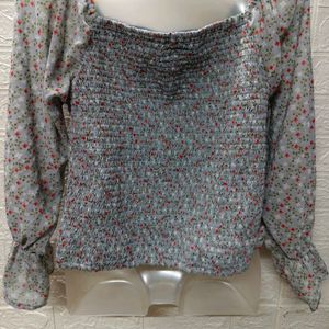 Grey Barbie Top for Medium Size Women