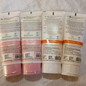 Pack Of 4 Face Wash New