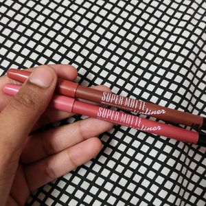 Nude/Pink Lipstick & Lip Liners