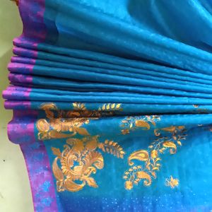 Double Shade New Saree