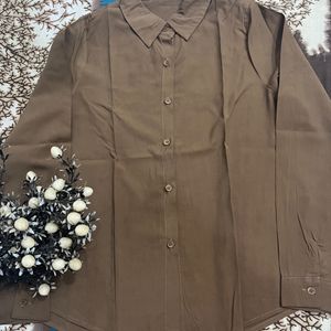 coffee brown color shirt