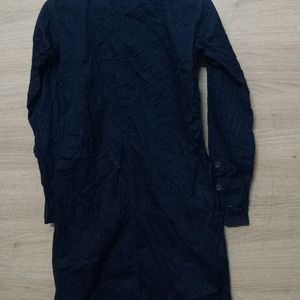 Navy Blue Monto Short Abaya