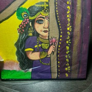 Cutest Radha Painting