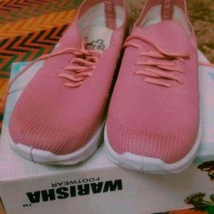 Pink Colour Women Shoes 6 Number New