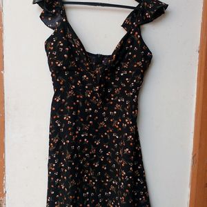 Floral Printed Dress For Girls