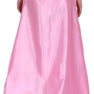 Pink Satin Peticot