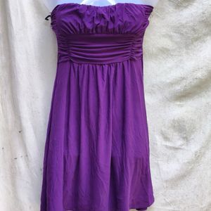 18.15.9 PURPLE CUTE TUBE DRESS