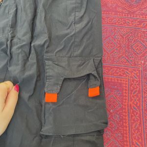 Co Ord Orange And Black - Brand New