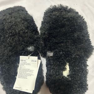 H&M Furry Sandals