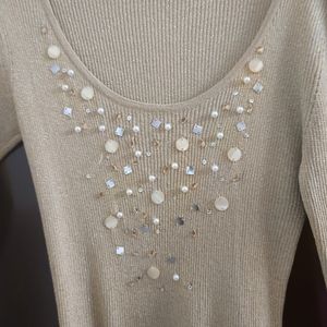 Strechable Shimmer Top