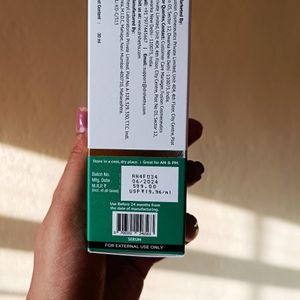 Dr. Sheth's Neem & 2% salicylic acid ampoule serum