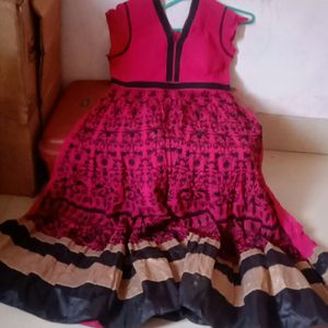 Party Wear Heavy Embroidery Design Dress