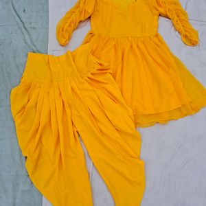 Beautiful Dhoti Salwar And Frock