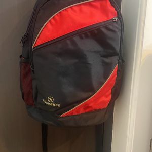 Converse Red And Black Laptop Backpack